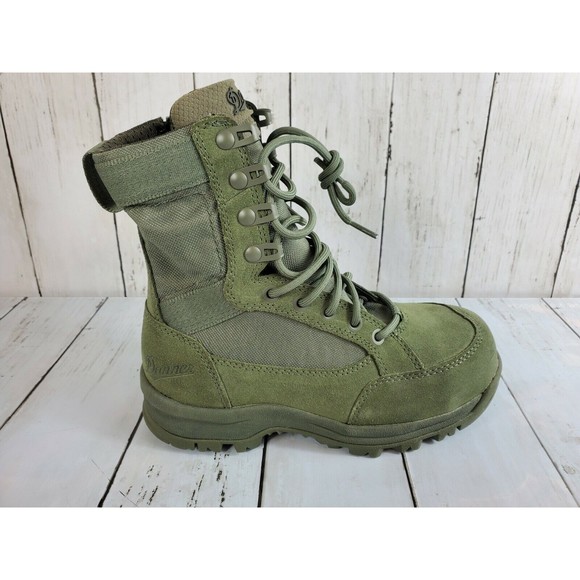 Danner Tanicus Zip Boots 55321 Men's Size 3 Sage Green High Non Metallic Toe - Picture 2 of 11